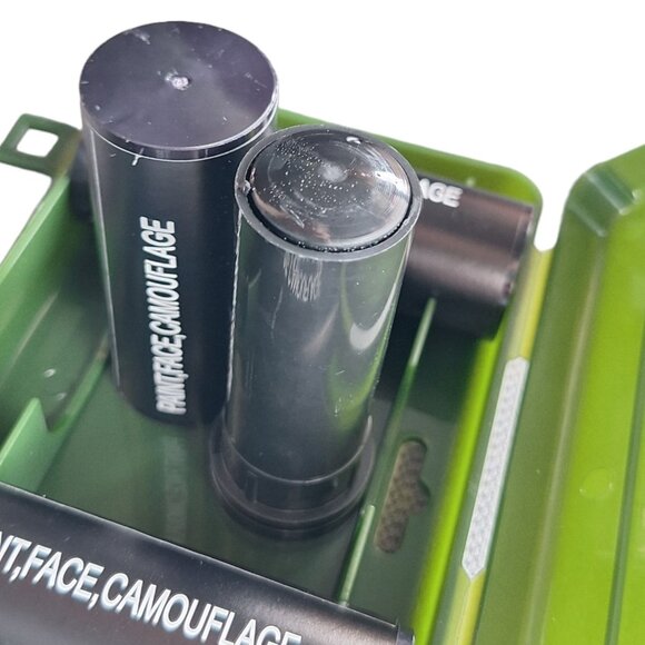 Football Camouflage Face Paint Sticks Black Set 3 Case‎ Anti Reflective - Picture 2 of 5